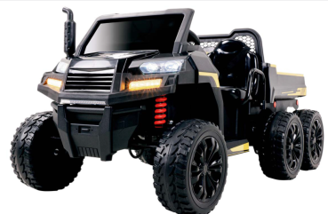 UTV-Kinder-Elektroauto A730 mit 6x4 Vierradantrieb, 2-Sitzer, Kippmulde, Fernbedienung, EVA-Reifen